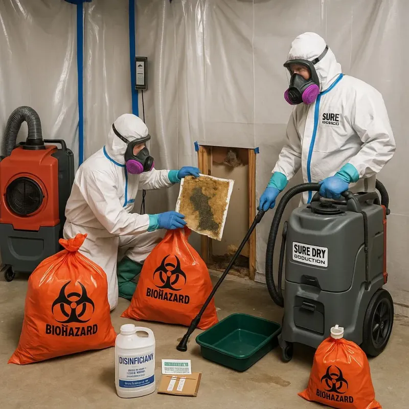 Contaminated Water Handling Protocols process in South Lyon, MI