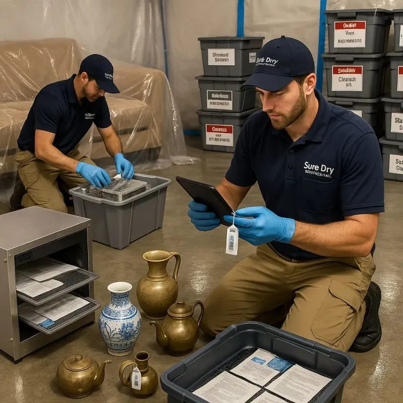 Content Protection and Restoration process in South Lyon, MI